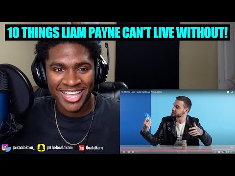 Reacting To 10 Things Liam Payne Can't Live Without!