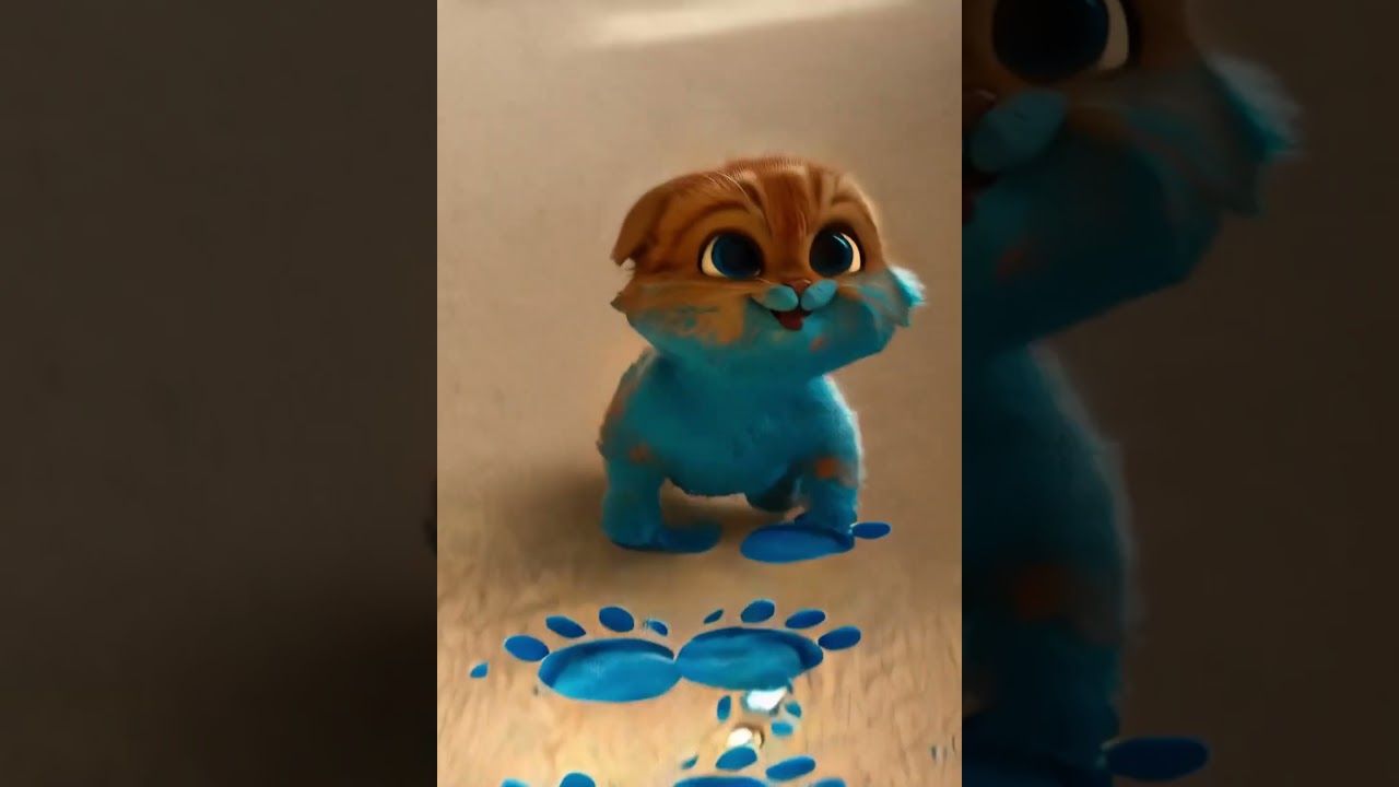 Catnip mode: Tiny Tiger glitching 🐯✨