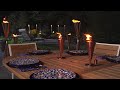 Anywhere Fireplace 10 1/2 Inch Hammered Copper Outdoor Tabletop Citronella/Lamp Oil Torch