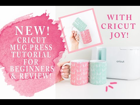 Cricut Mug Press Tutorial For Beginners : Cricut Mug Press with Cricut Joy!
