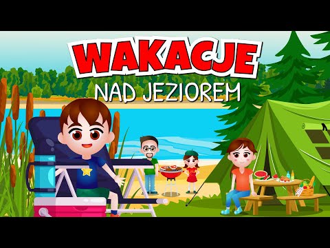 Kazio i BEZPIECZNE WAKACJE NAD JEZIOREM 🏖️ Bajka edukacyjna dla dzieci