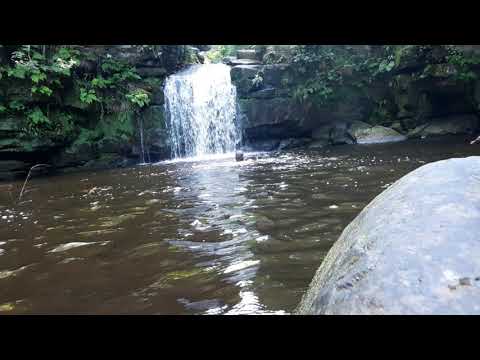 Swim in Beck Hole Waterfall, Goathland, North Yorkshire (Heartbeat Country) 3rd August 2021