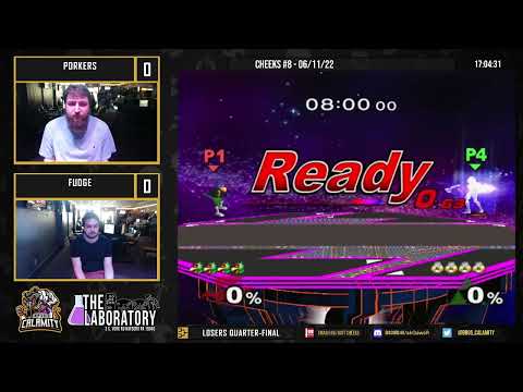 Cheeks 8 Singles Loser's Semi Final Porkers vs Fudge