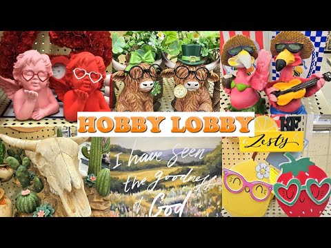 Hobby Lobby NEW Seasonal Decor! Valentine’s, St. Patrick’s & Spring Finds 🍀💘✨