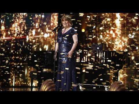 America's Got Talent The Champion Susan Boyle Golden Buzzer Week 1