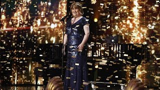 America&#39;s Got Talent The Champion Susan Boyle Golden Buzzer Week 1