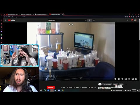 MoistCr1tikal Roasts Asmongold's room