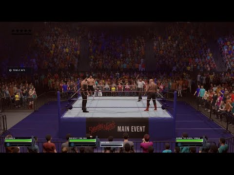 WWE 2K25_WWF SNME: H*nky Tonk Man v Josh Briggs v George "The Animal" Steele