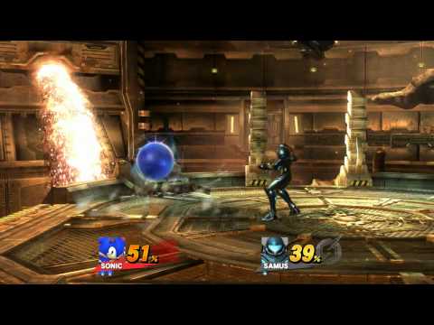 Sonic VS Dark Samus