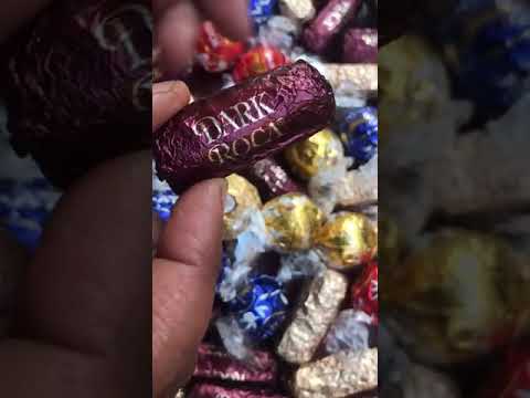 Dark Roca Candy | LOTS of Candy Collections | Chocolates unwrap | Chocolate collections | #shorts