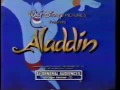 Aladdin TV Spot 1992