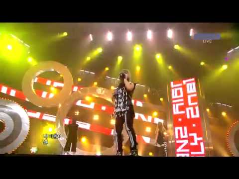 [HD]110806 2NE1 - Ugly [LIVE] @ Music Core