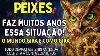 PEIXES ♓ UM GIRO VAI ACONTECER! FAZ MUITOS ANOS ESSA SITUAÇÃO😱JUTIÇA INDO E VINDO ANTES DA COLHEITA