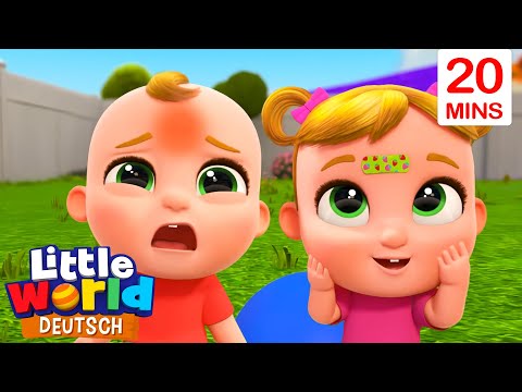 Das Aua-Lied  🩹 Kinderlieder für Kleinkinder | Little World Deutsch