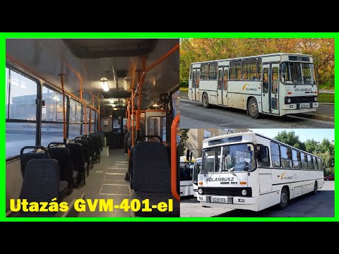 Utazás Szolnokon Ikarus 263-al a 24A vonalon (GVM-401)