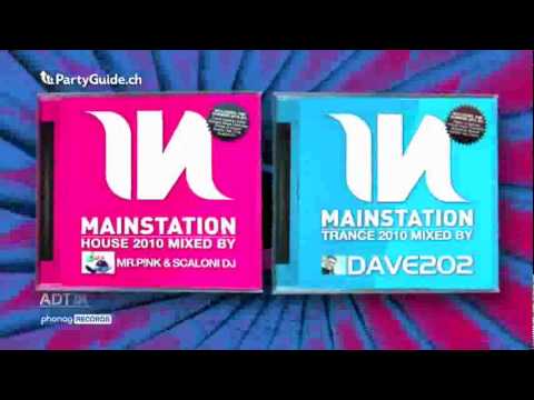 MAINSTATION House & Trance mixed by SCALONI DJ, MR.P!NK, DAVE 202 TV SPOT 2010