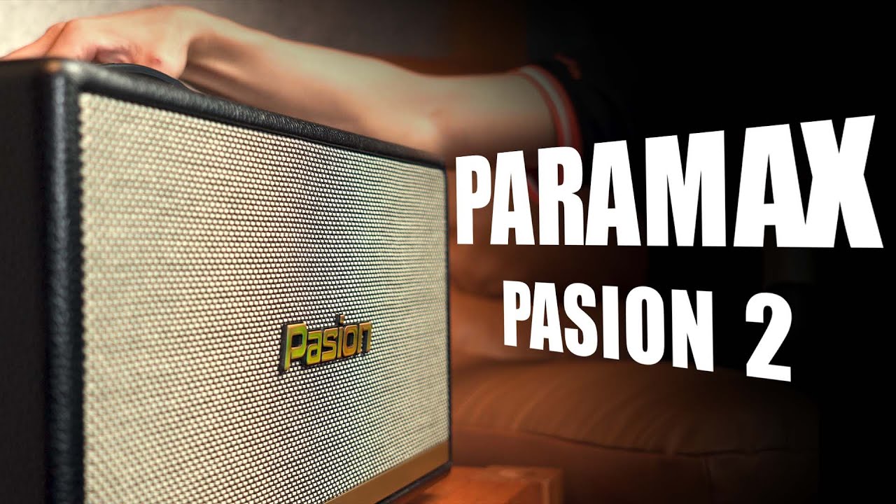 video Loa karaoke di động Paramax Pasion 2 chính hãng 0
