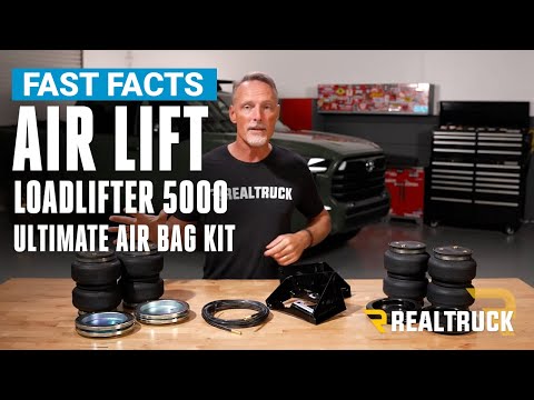 Air Lift LoadLifter 5000 Ultimate Air Bag Kit Fast Facts