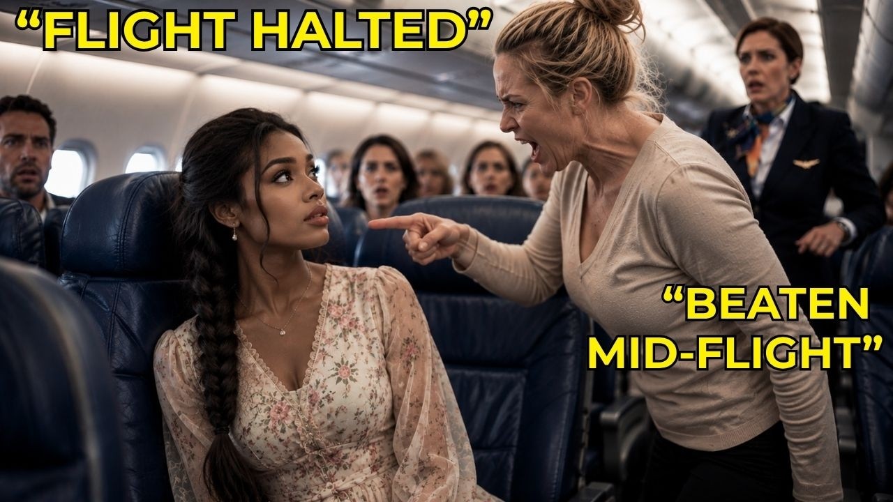Black Girl Attacked On Plane As Passengers Watch In Shock