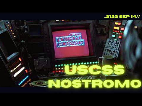 USCSS NOSTROMO DECK CONTROLS | SPACE CABIN SOUNDS | Sci-fi computer & space station sounds to relax