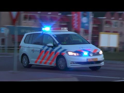 P1, Politie Noodhulp Touran langs Stiens naar melding
