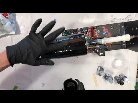 Shades of Gray Alcohol Ink Ghost  Swirl Tumbler Done 3 Ways - Do We Get 3 Different Results?? Yes!