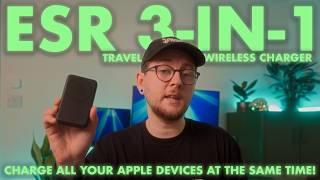 ESR 3-in-1 Travel Wireless Charger - Charge all your Apple devices at the same time!