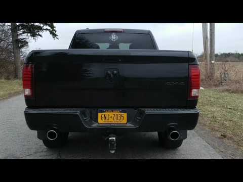 2014 Ram 1500 exhaust test PYPES Violator muffler installed