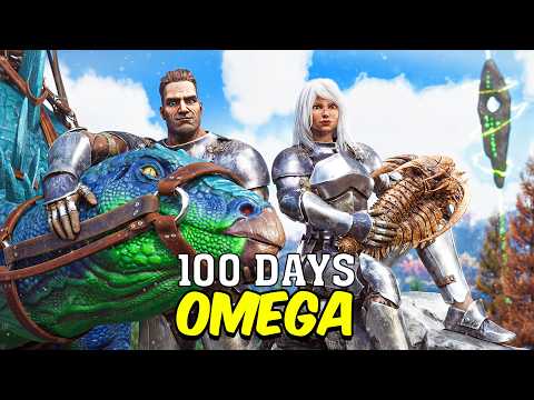 I Spent 100 Days In ARK Omega.. The Largest ARK Mod To Ever Exist