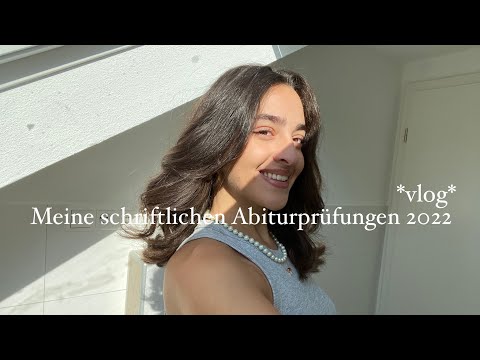 schriftliche Abitur Prüfungen: Vlog + Reviews // ABI 2022 (Baden-Württemberg)
