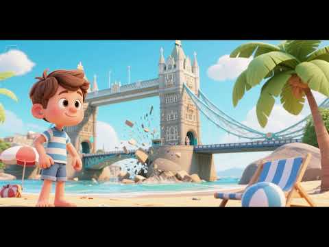 Die London Bridge fällt ein (Strandversion) 🌉🏖️🎶 | Klassiker & Spaßlied für Kinder