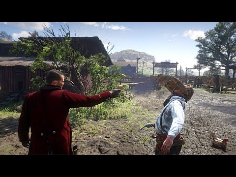Brutal QuickDraws VOL.12 - Modded PC Red Dead Redemption 2 Gameplay