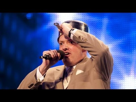 Dalek impersonator Martyn Crofts - Britain's Got Talent 2012 audition - International version