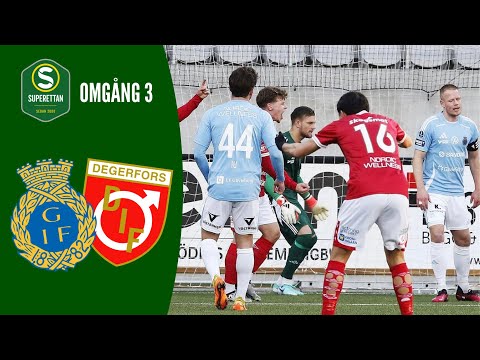 Gefle IF - Degerfors IF | Höjdpunkter | Superettan 2024 Omgång 3