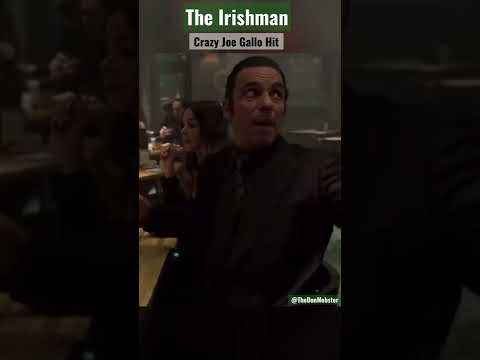 The Irishman - Crazy Joe Gallo Gets Whacked By Frank Sheeran