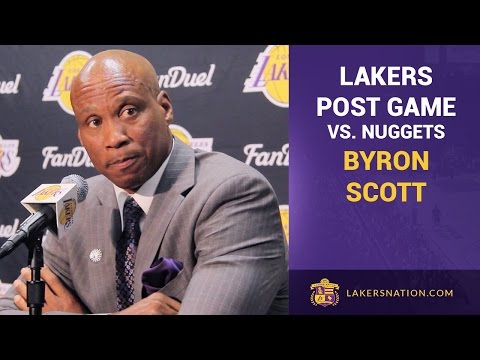 Byron Scott On Why D'Angelo Russell Sat In Final Minutes, Lakers Vs. Nuggets