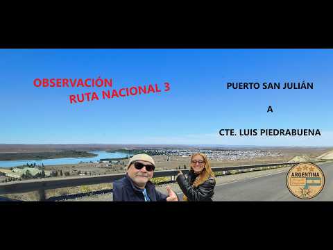 OBSERVACIÓN RUTA NACIONAL 3 - Tramo de  #San Julián a #Piedrabuena (viaje a #ushuaia Cap.15)