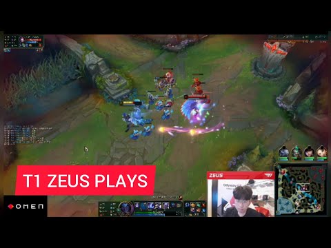 T1 ZEUS SYLAS IS SMURFING