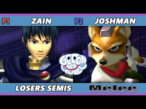GOML 2022 Losers Semis - Zain (Marth) Vs. Joshman (Fox) SSBM Melee Tournament