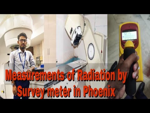 ||Radiation Survey of Source off Position in Phoenix Machine|| Shielded Radioactive Sources..