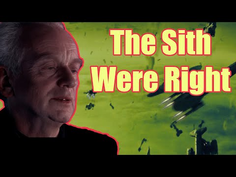 The Sith Were Right