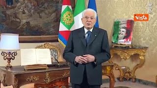 Mattarella: "Nel 2026 ricorderemo 80 anni della Repubblica, iniziata con primo voto delle donne"