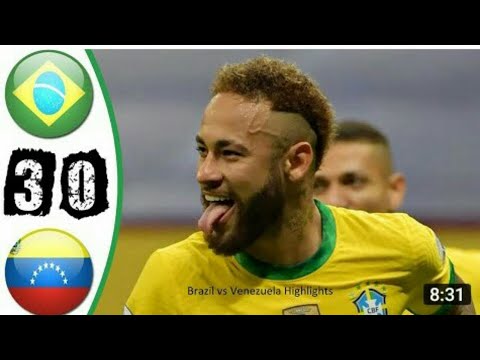 Brazil vs Venezuela copa america 2021 | Highlights all goals