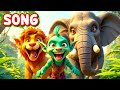 Safari Animal Sounds Song I Goblins Going on a Safari I Nursery Rhyme I Learning Song for Toddlers