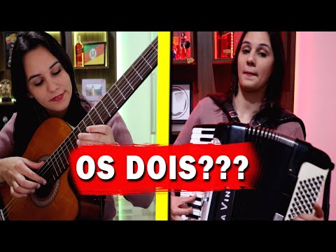 Toquei VIOLÃO e GAITA ao MESMO TEMPO!