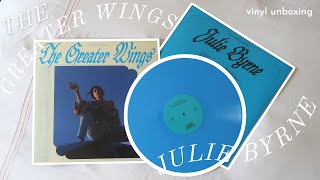 the greater wings by julie byrne (sky blue indie pressing) | vinyl record unboxing