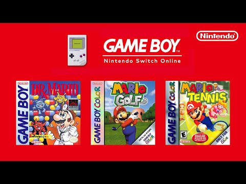 Game Boy – Nintendo Switch Online - Jouez à Dr. Mario, Mario Tennis et Mario Golf !