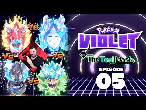 Pokémon Teal Mask w/Sharpino - Episode 05 "MANY FACES OF OGREPON"