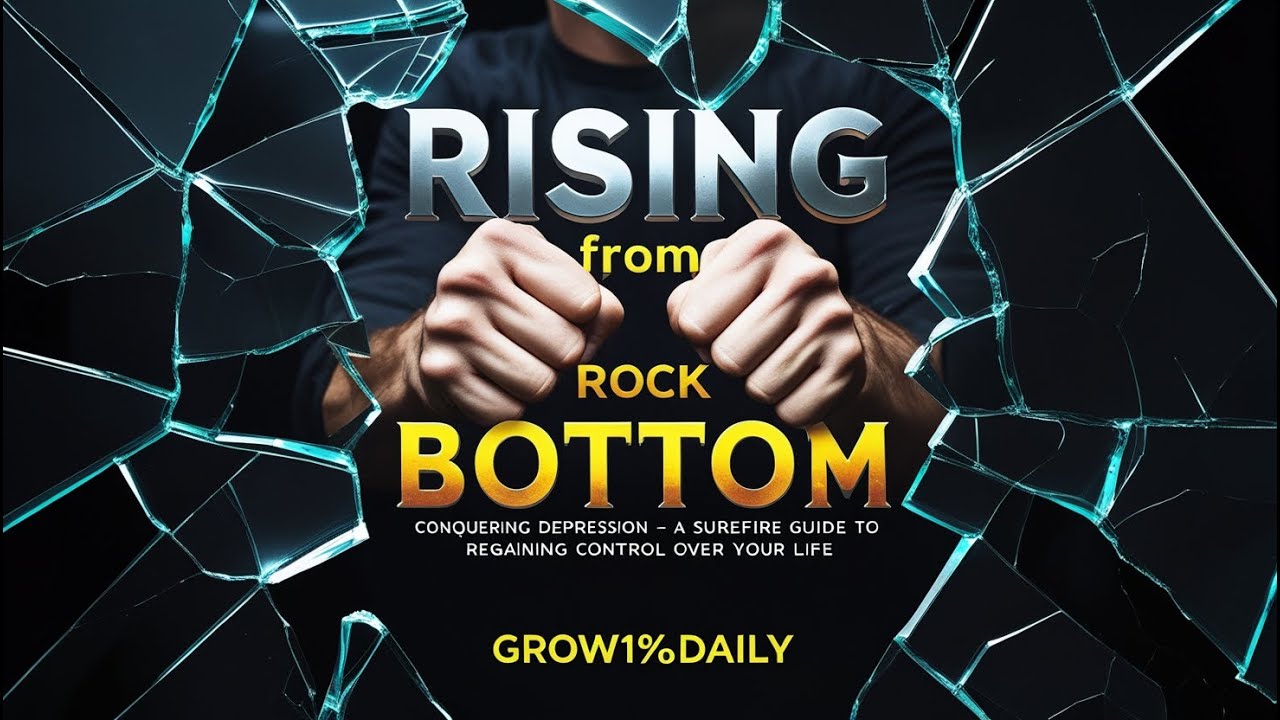 Rising from Rock Bottom Conquering Depression - A Surefire Guide to Regaining Control Over Your Life