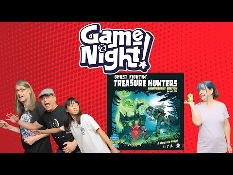 Ghost Fightin' Treasure Hunters Anniversary Edition - GameNight! Se12 Ep34  - How to Play & Playthru